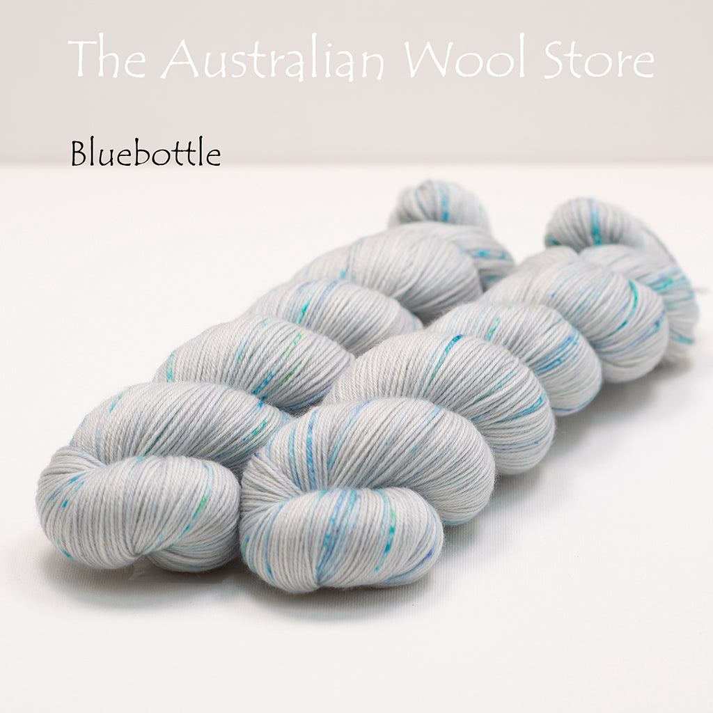 8ply/DK weight Superwash Merino, 100g skein, 200m