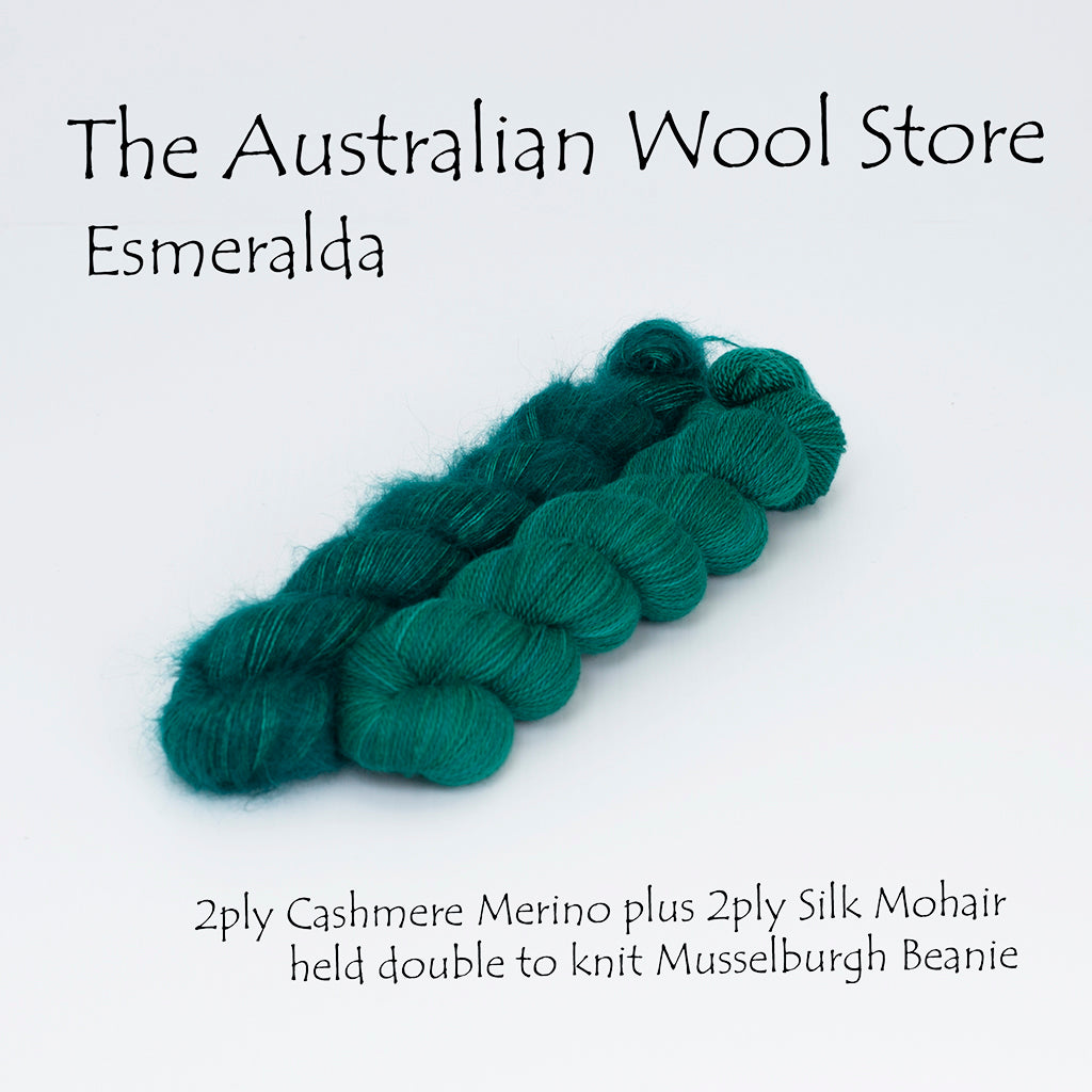 Esmeralda Musselburgh Hat Set