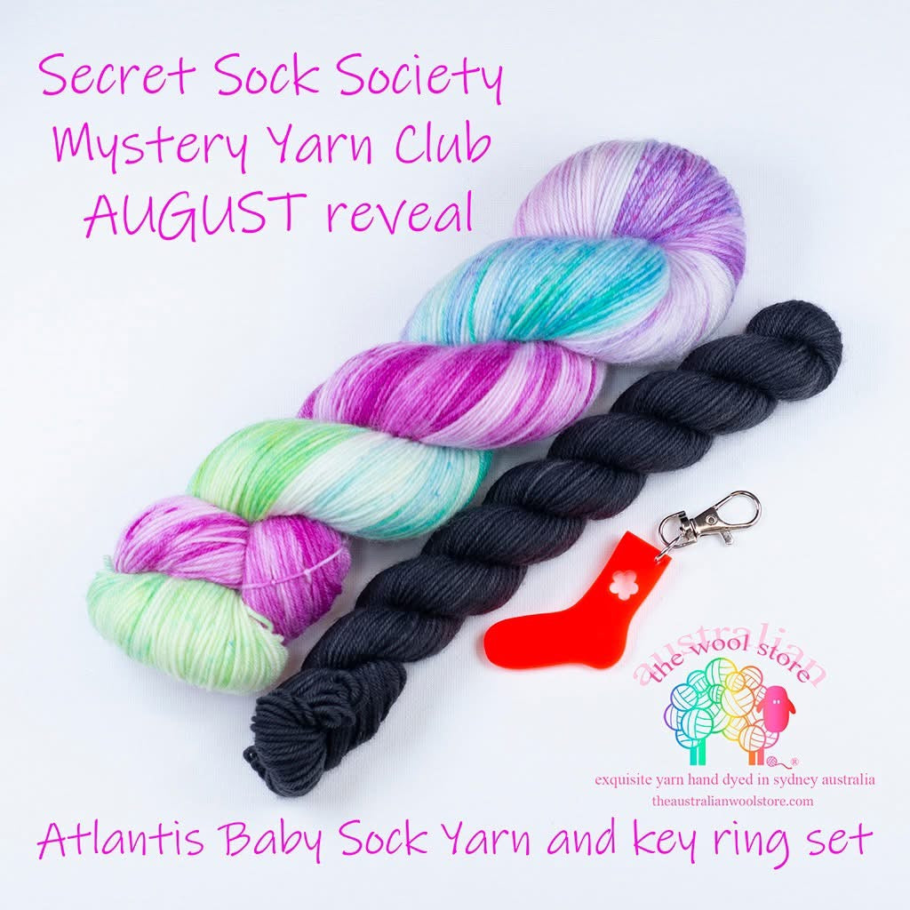 4ply/Fingering weight, Merino/Nylon, 100g skein + 20g mini skein sock sets