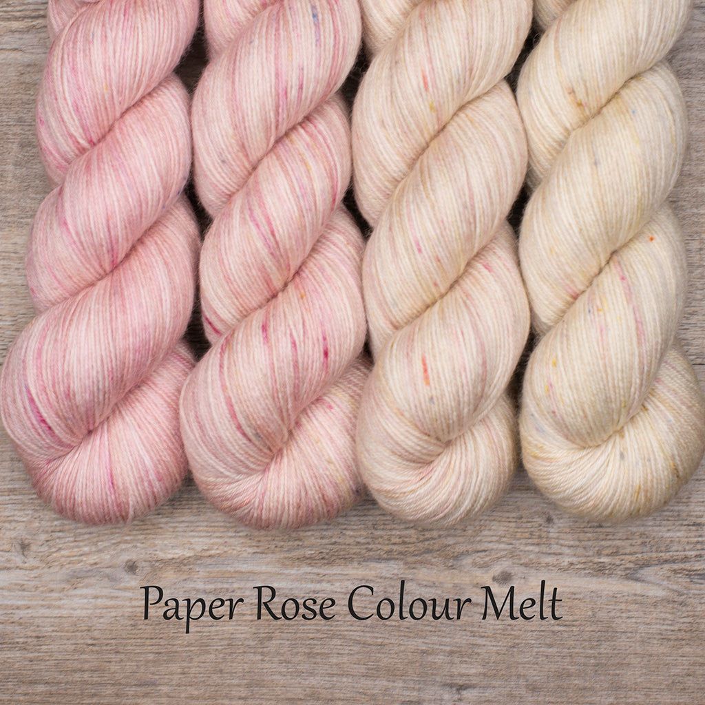 Colour Melt 4ply, 8ply, 75% Superwash Merino/25% Nylon, 4 x 100g skeins