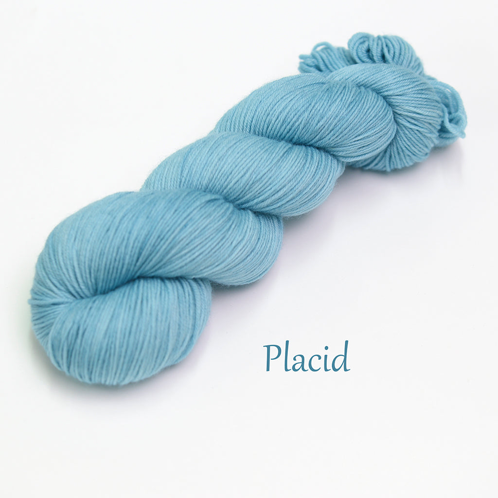 10ply/Worsted weight Superwash Merino 100g skein, 166m.