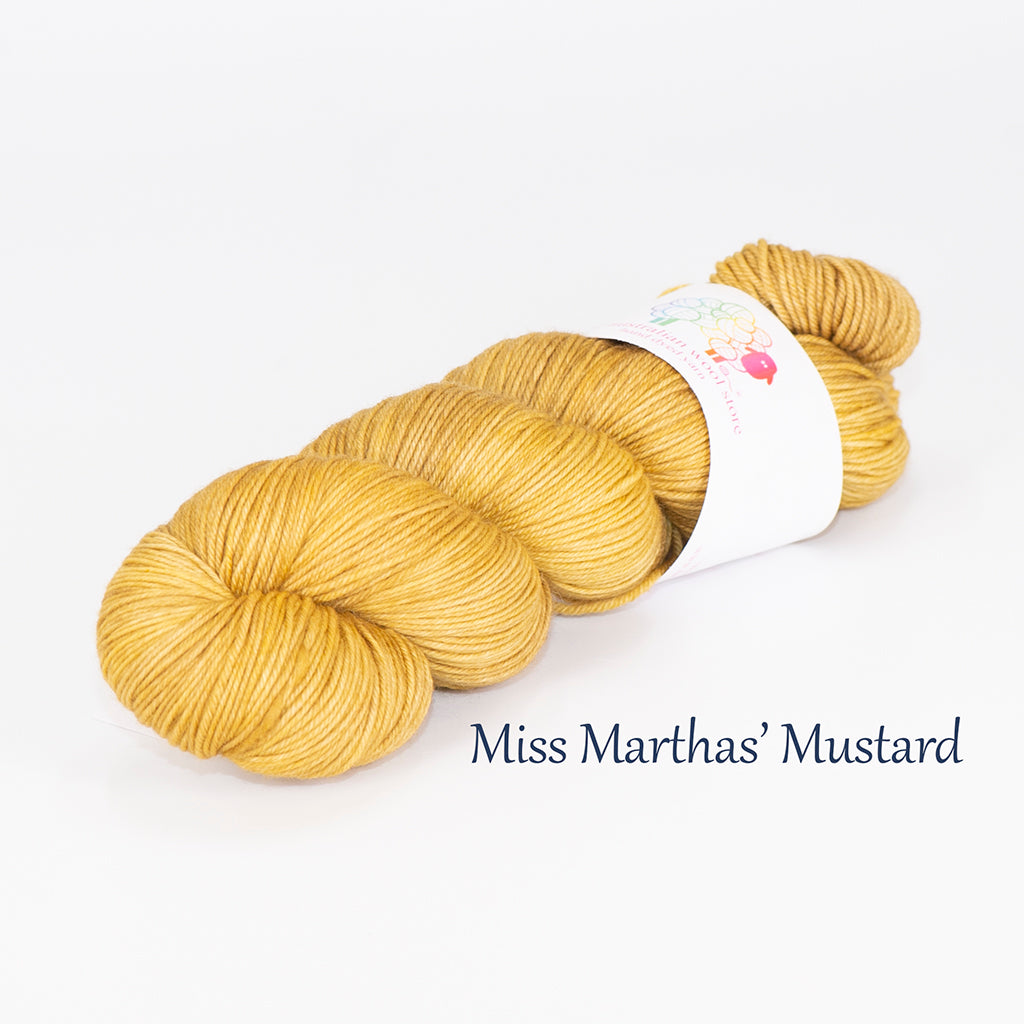 10ply/Worsted weight Superwash Merino 100g skein, 166m.