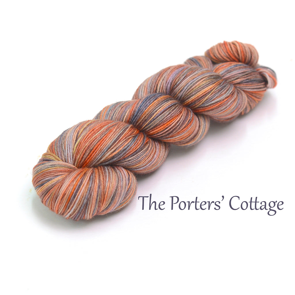 8ply/ DK weight 75% Superwash Merino / 25% Nylon, 100g skein, 200m