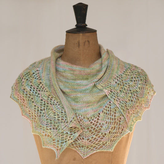 Alexanda Shawl Lace Tutorial