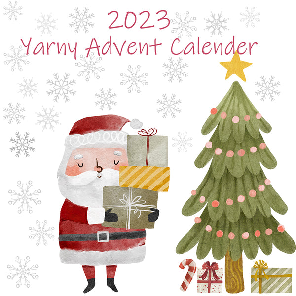 The Countdown To Christmas Scarf Yarn Set
