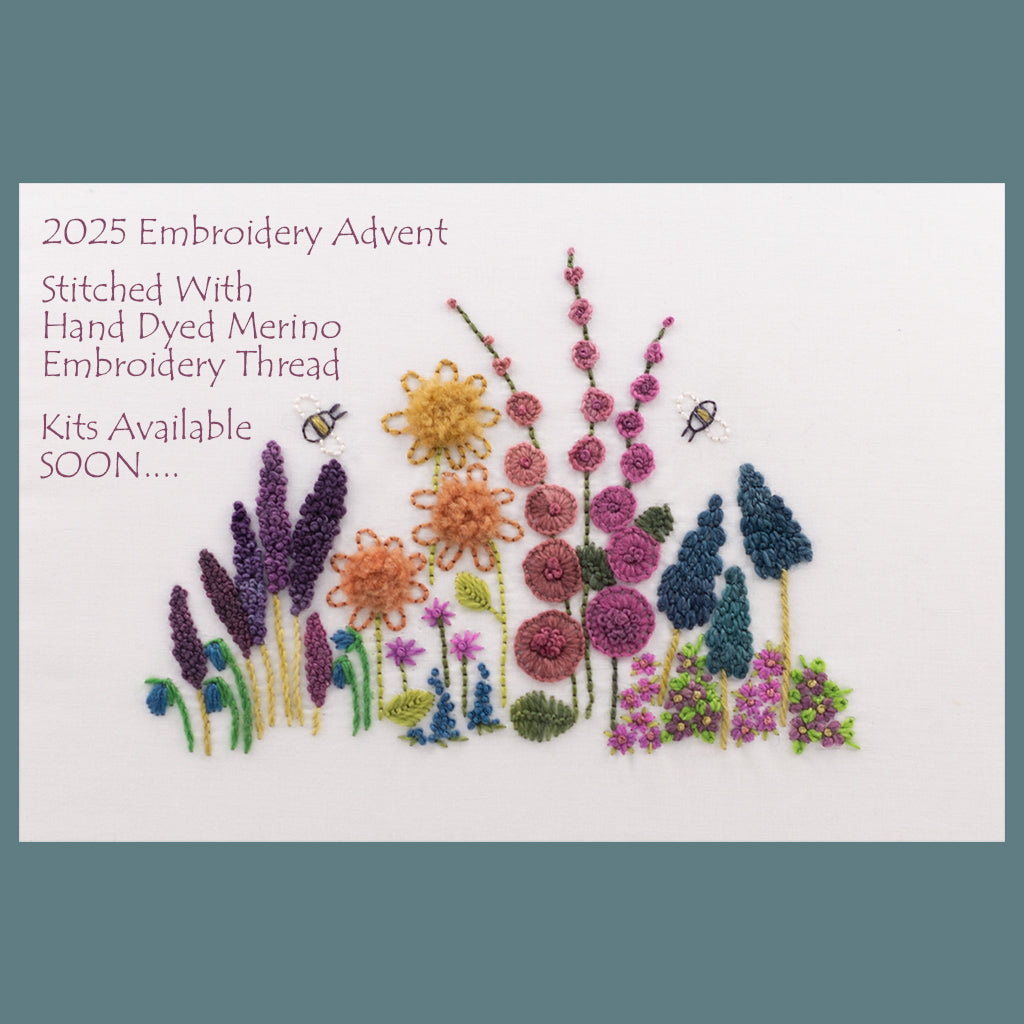 Hand Dyed Embroidery Threads