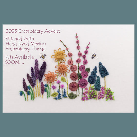 Hand Dyed Embroidery Threads