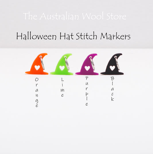 Halloween Hat Stitch Markers