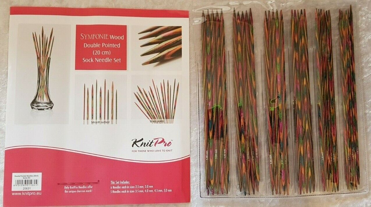 Ferri Doppia Punta Knitpro | Symfonie Legno 10 cm Ferri Doppia Punta Knitpro | Symfonie Legno 10 cm