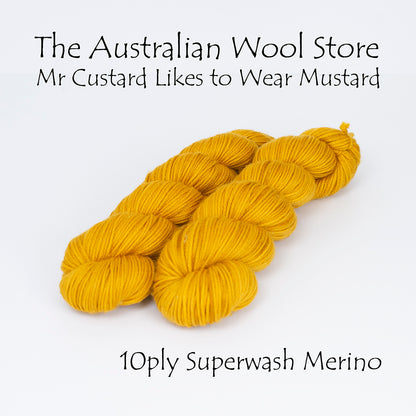 Mr Custard Likes to Wear Mustard