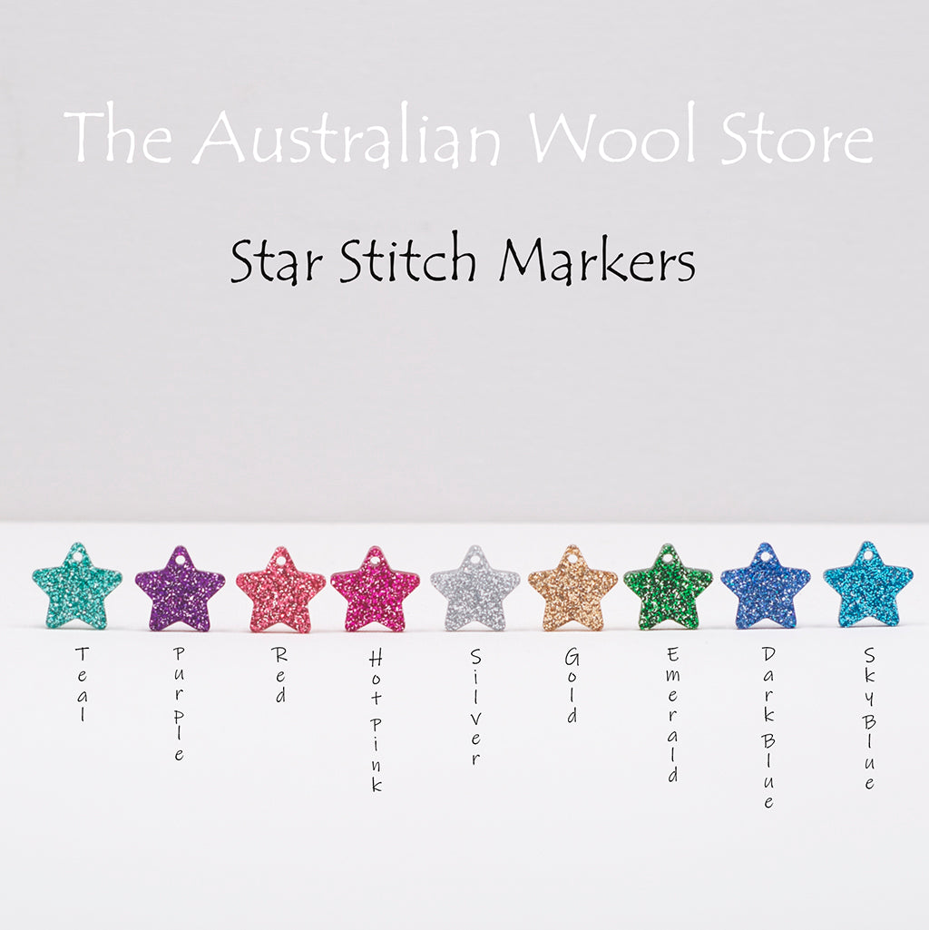 Star Stitch Markers