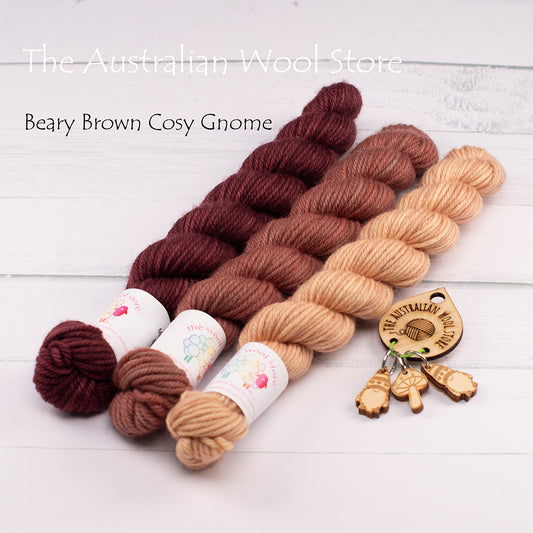 Beary Brown 8ply