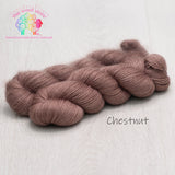 2ply ~ 63% Mohair 37% Silk Blend ~ HAND DYED