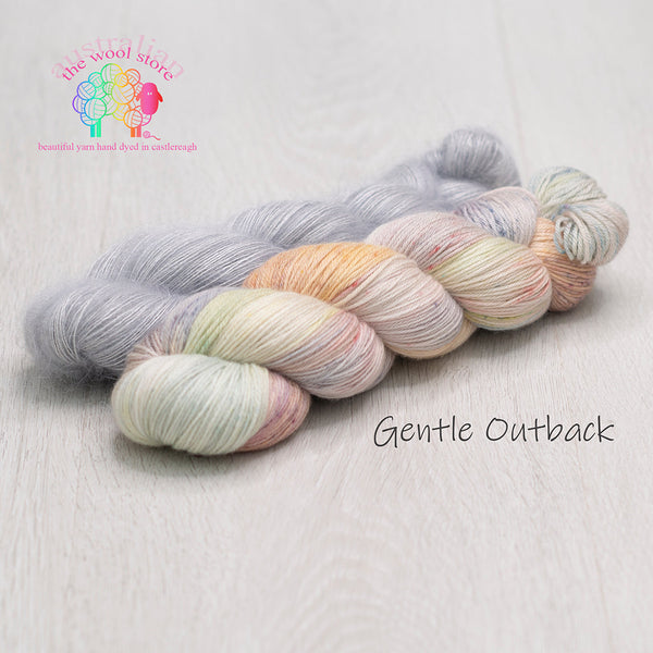 2ply 63 Mohair 37 Silk Blend HAND DYED The Australian Wool Store