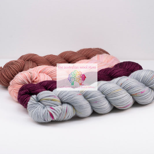 4 x 8ply SW Merino plus bonus