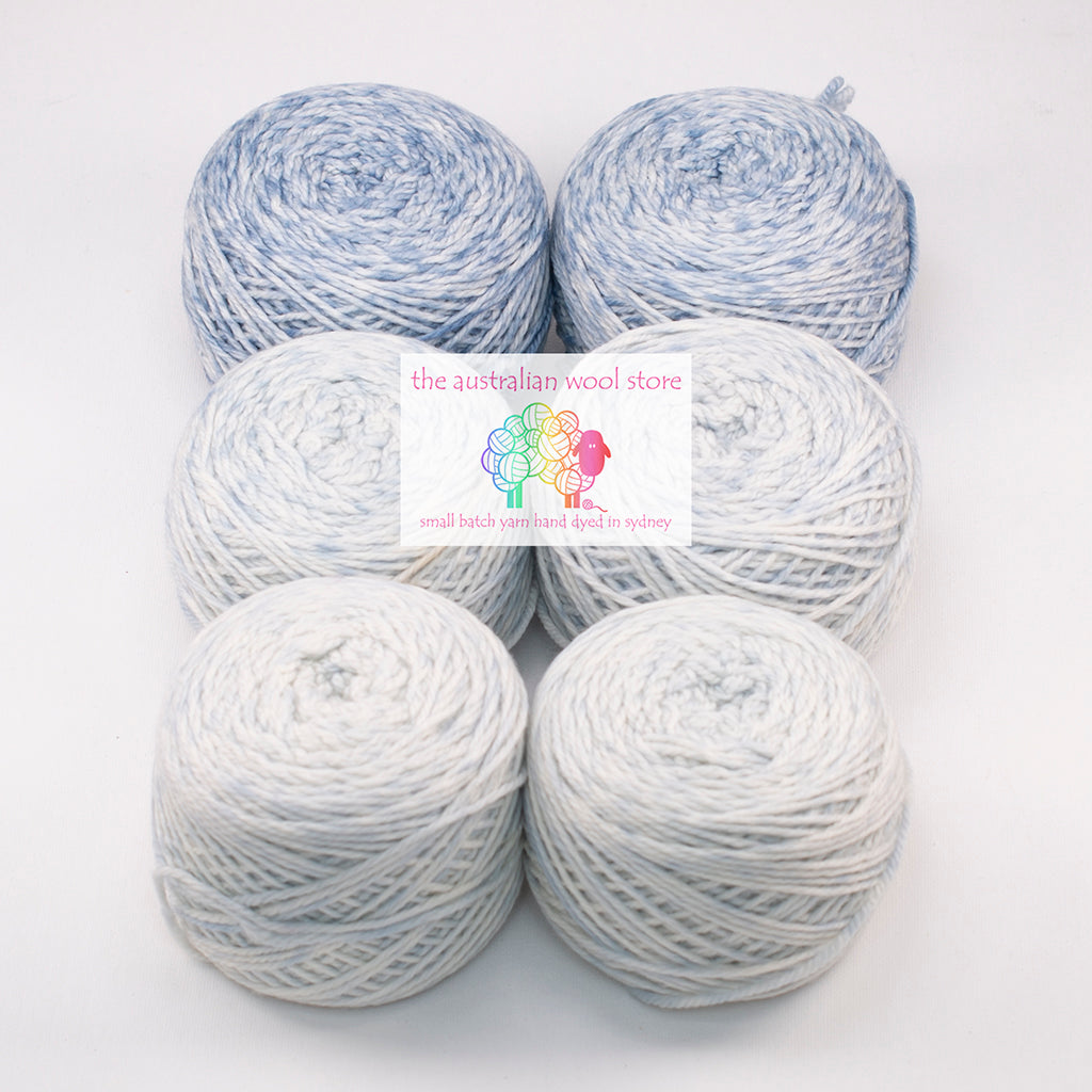 6 x 8ply Superwash Merino