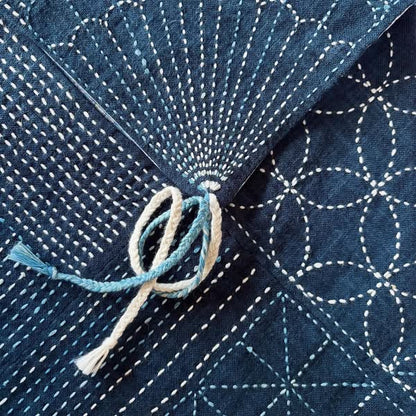 Sashiko envelope bag workshop with Kazue Yoshikawa