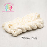 Undyed Yarn/ Bare Yarn - 100% Superwash Merino