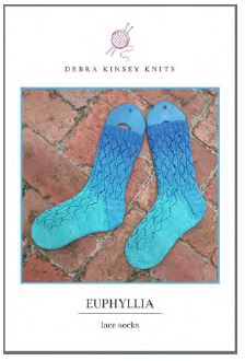 Euphyllia Lace Socks - Pattern Leaflet