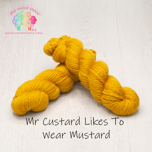 Mr Custard Likes to Wear Mustard