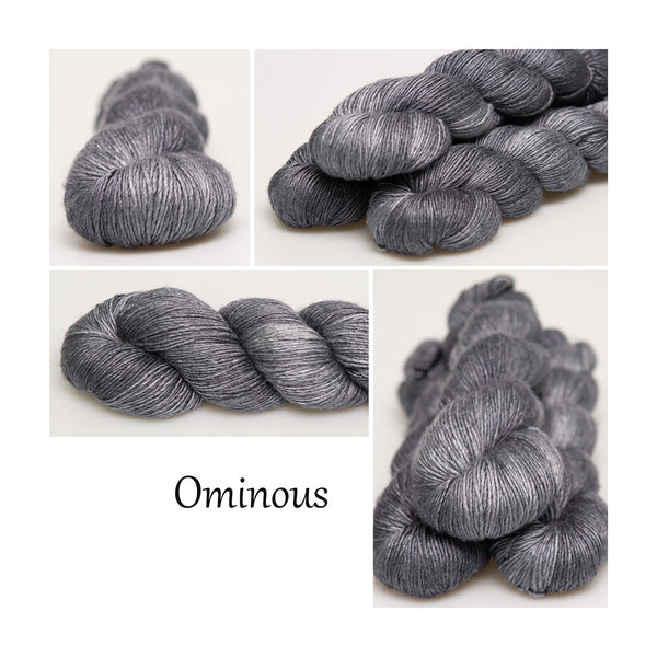 Hand Dyed 50% Merino/ 50% Silk - 4ply/Fingering, 8ply/DK.