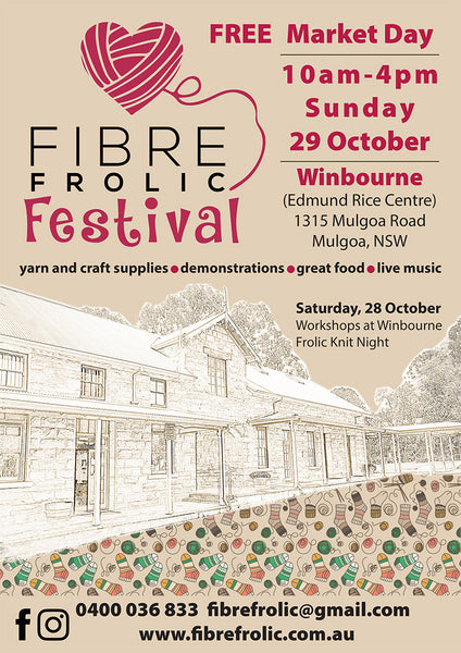 Fibre Frolic Festival October 29 2023