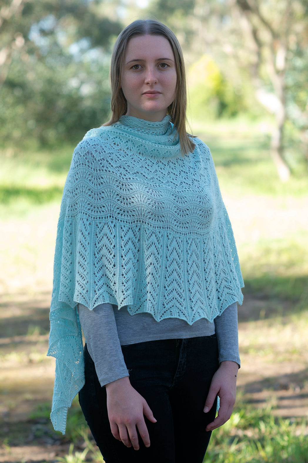 Fibrefest 2022 Knitted Shawl