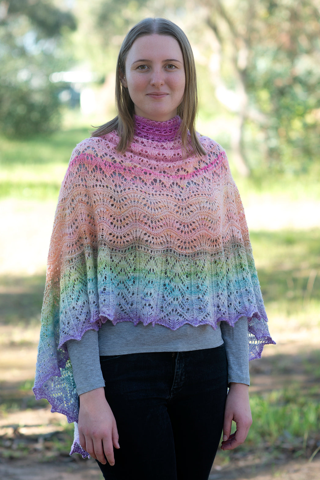 Fibrefest 2022 Knitted Shawl