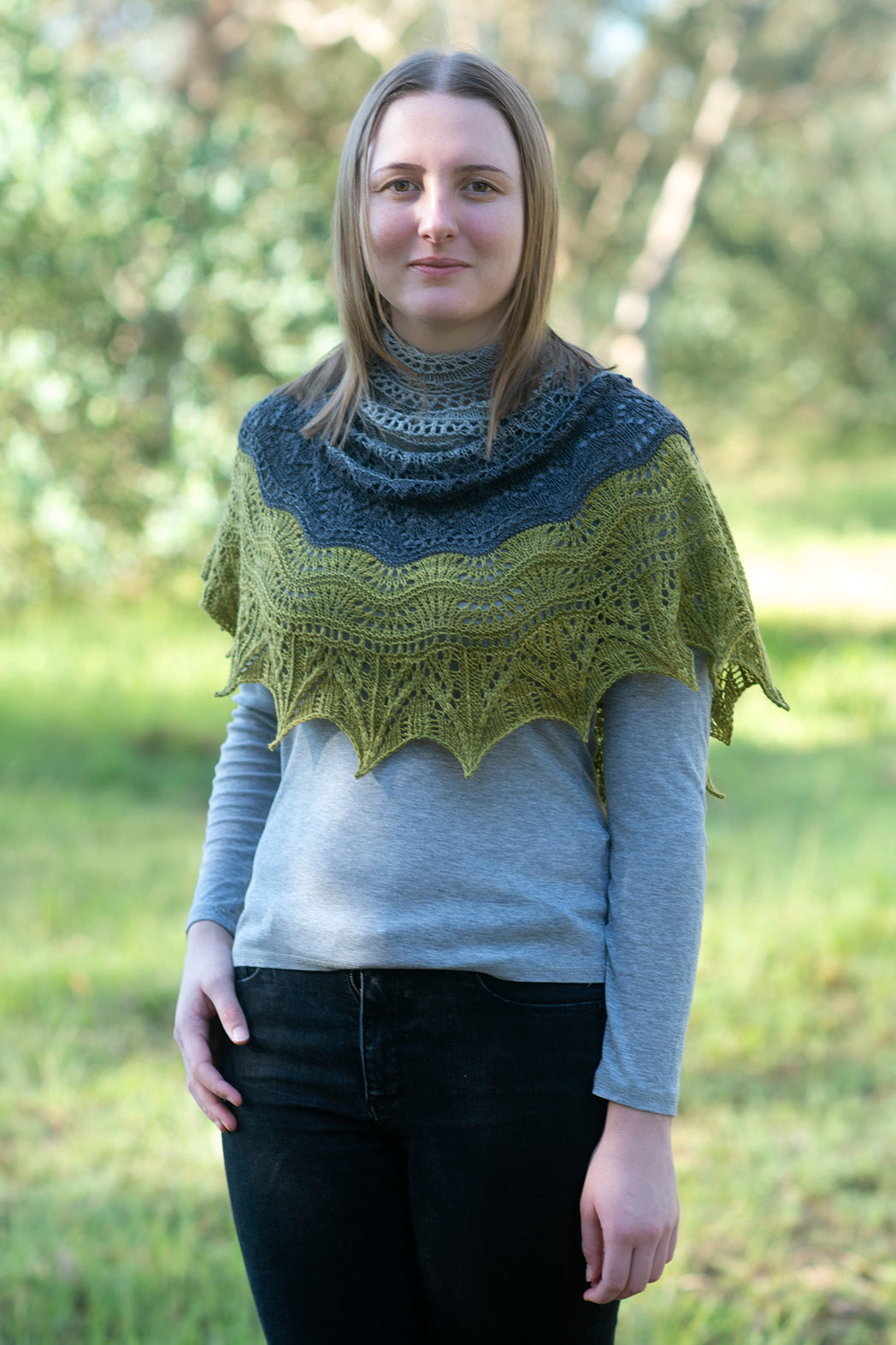 Fibrefest 2022 Knitted Shawl