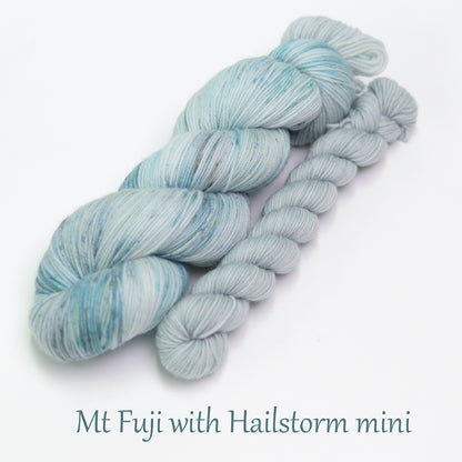 4ply/Fingering weight, Merino/Nylon, 100g skein + 20g mini skein sock sets