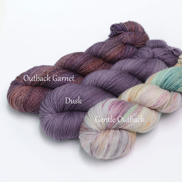 Colour combination kits HAND DYED The Australian Wool Store