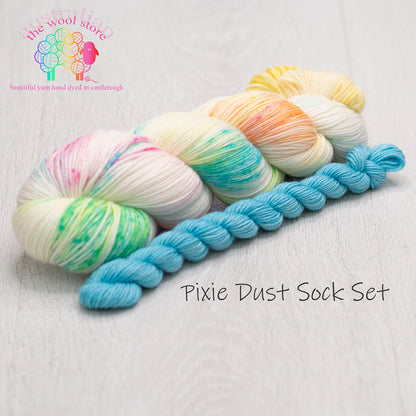 4ply/Fingering weight, Merino/Nylon, 100g skein + 20g mini skein sock sets