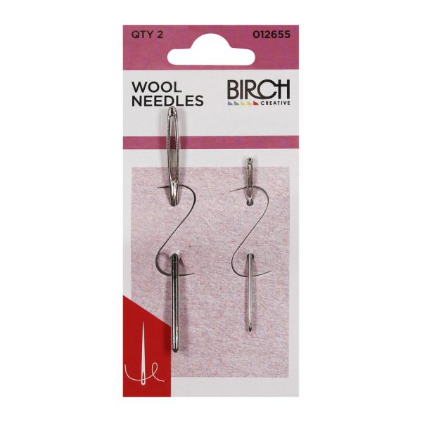 Birch Wool Needles - pack of 2